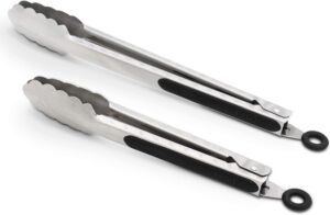Stainless Steel Kitchen Cooking Tongs
