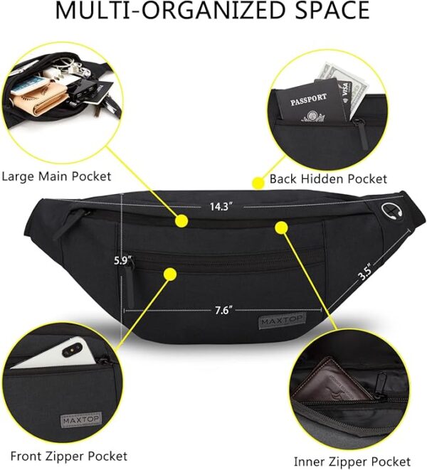 MAXTOP Crossbody Sling Bag – Stylish & Functional Chest Pack - Image 3
