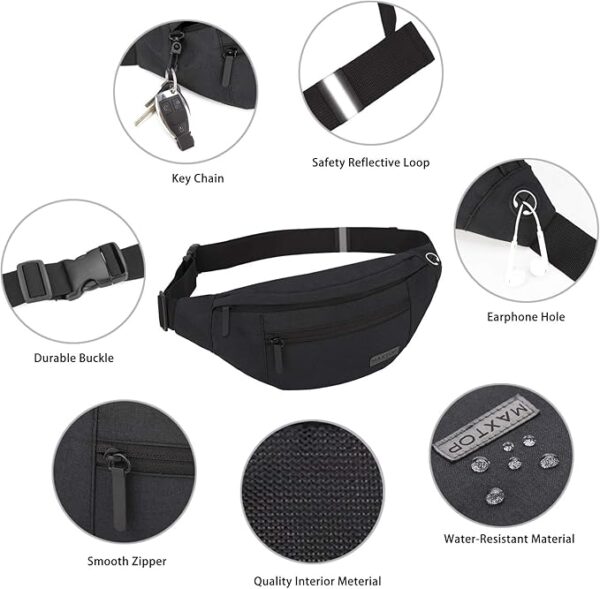 MAXTOP Crossbody Sling Bag – Stylish & Functional Chest Pack - Image 2